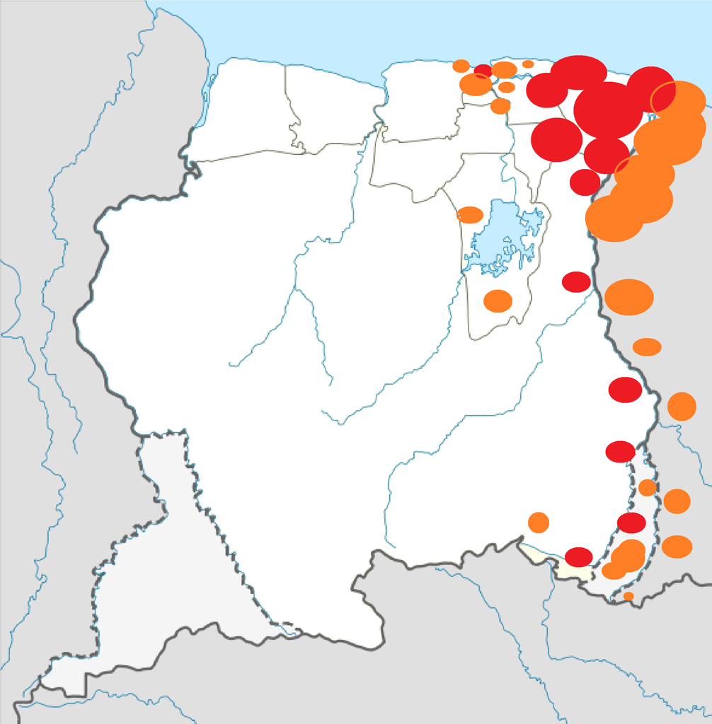 File:Situation of the Civil War of Suriname.png.