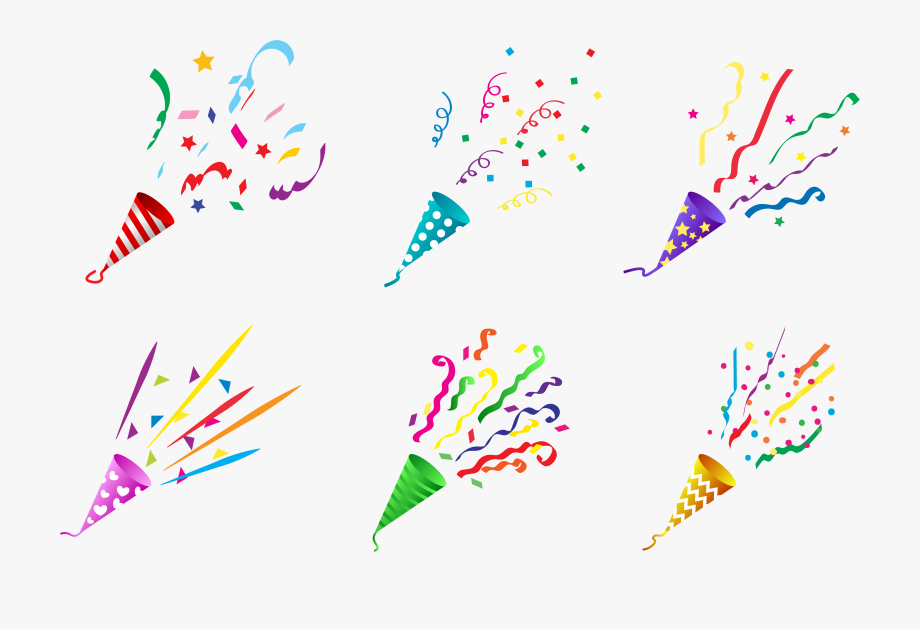 Surprise Birthday Party Clipart.