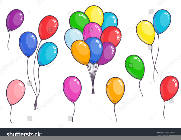 Surprise Birthday Party Clipart.
