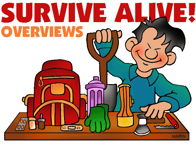 Free Biome Survival Clip Art by Phillip Martin, Survive Alive.