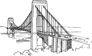 Suspension Bridge Clip Art Download.