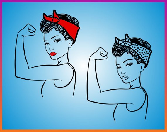 Download svg clipart strong woman silhouett 10 free Cliparts ...