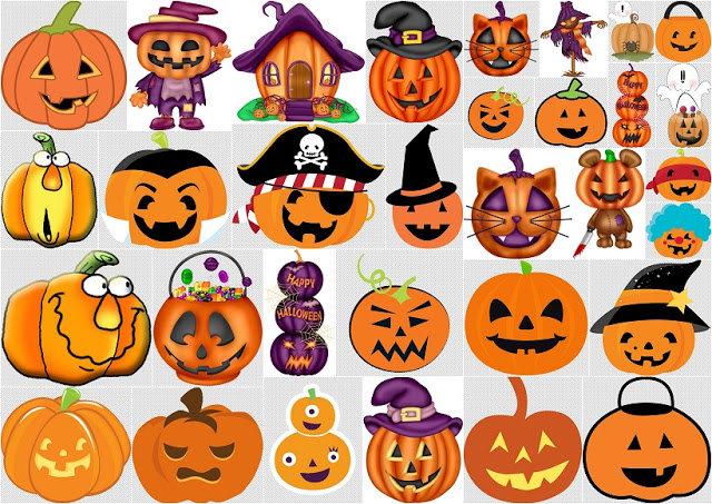 Halloween Pumpkin Clipart..