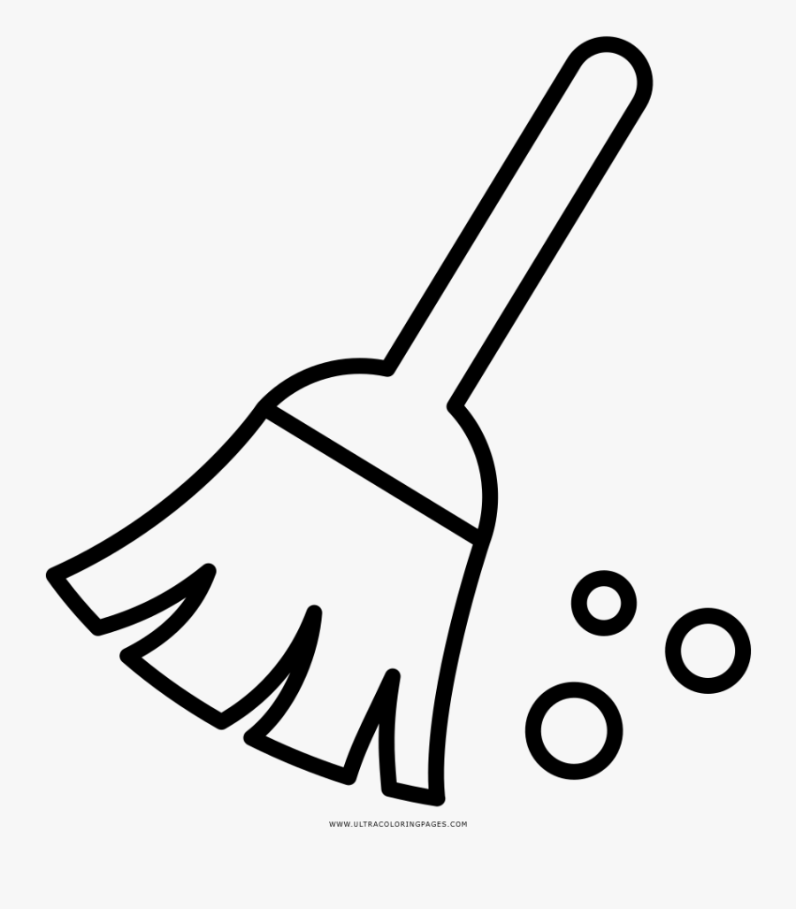 Sweeping Coloring Page.