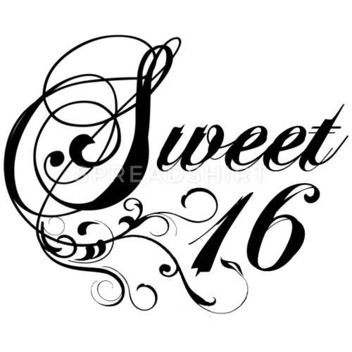 sweet 16 clipart.