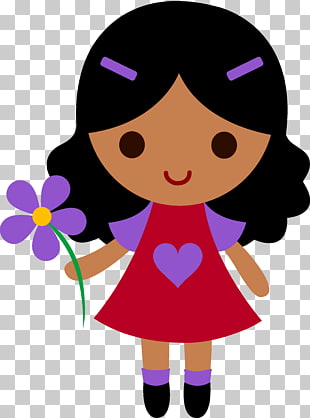 7 sweet Girl Cliparts PNG cliparts for free download.