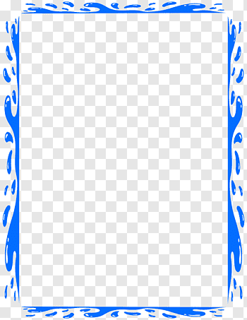Water frame cutout PNG & clipart images.