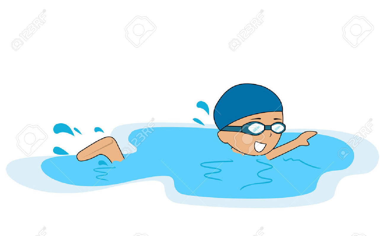 Boy swimming clipart 9 » Clipart Station.