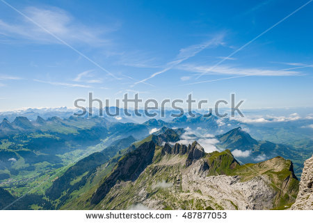 Switzerland Landscape Stock Photos, Royalty.
