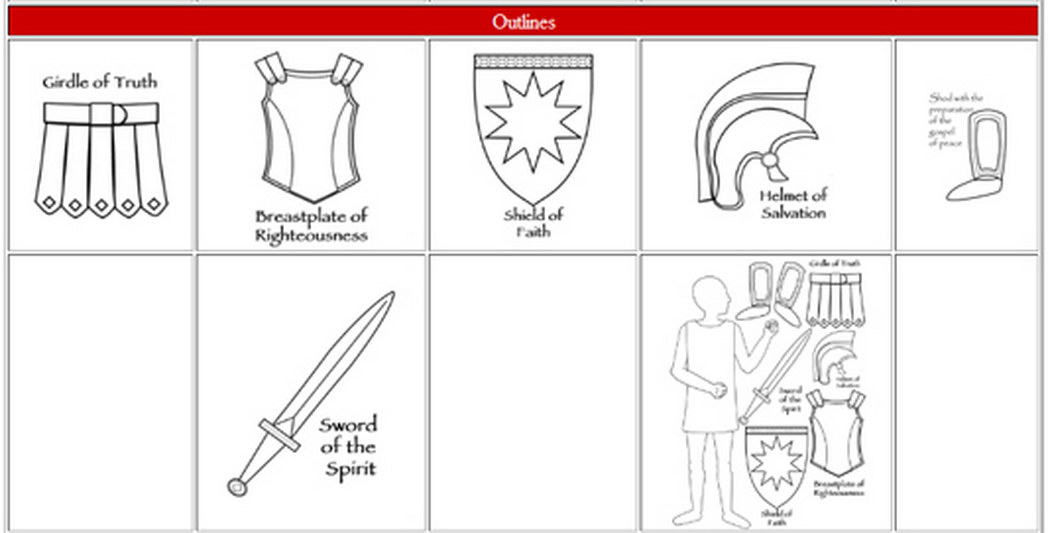 Armor of God Sword Free LDS Clipart.