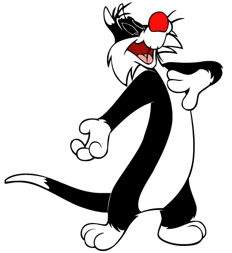 Baby looney tunes clipart sylvester.