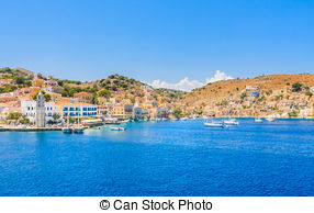 Stock Images of Greece. Island Symi.