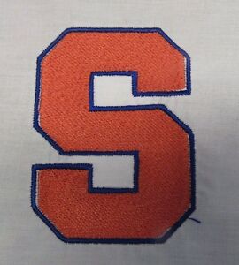 Details about NCAA Syracuse Orange Football Logo Sew/Iron Patch 2.8\