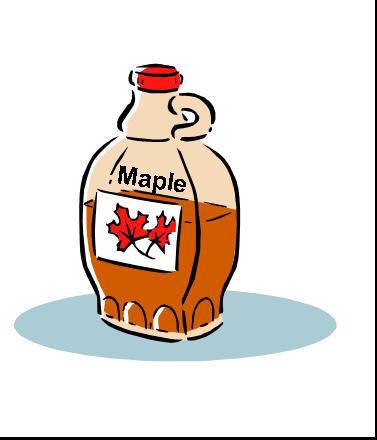 Maple Syrup Clip Art.