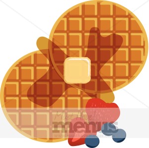Waffle Clipart.