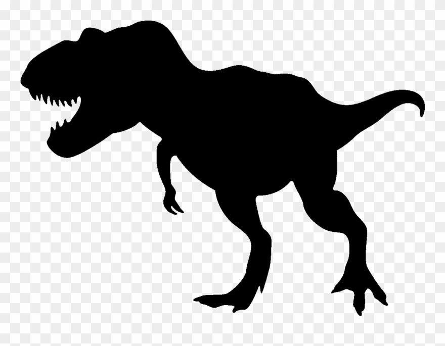 Download t rex clipart black silhouette 10 free Cliparts | Download images on Clipground 2021