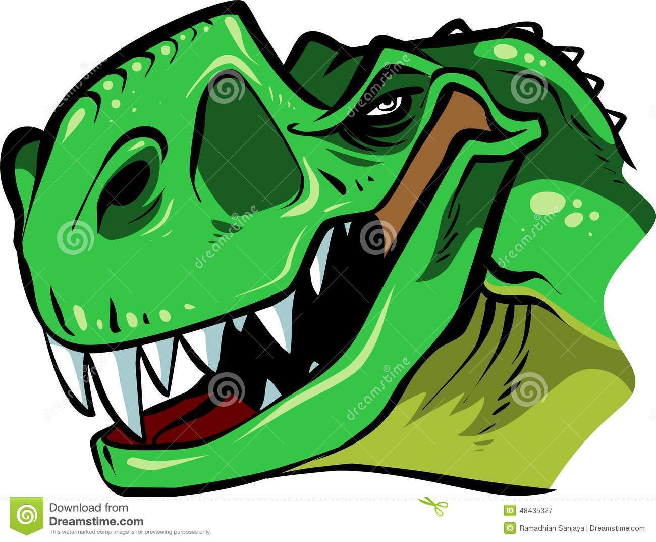 t rex with open mouth clipart Clipground