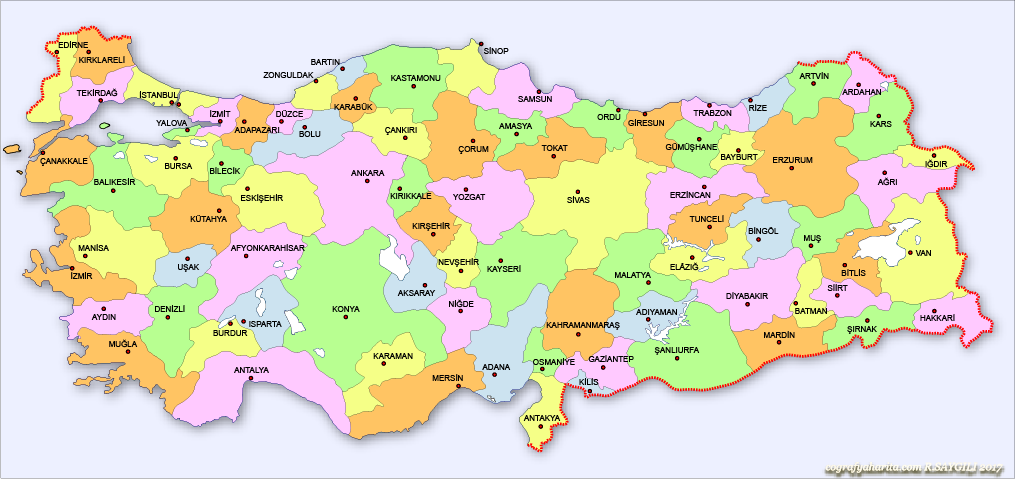 Harita. Haritasi. Туркия харитаси. Turkey Map.