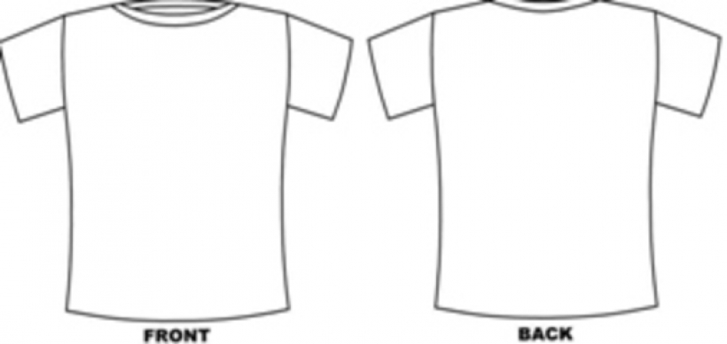 T SHIRT FRONT AND BACK CLIPART - 89px Image #9