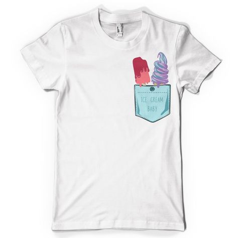 Ice cream pocket T.