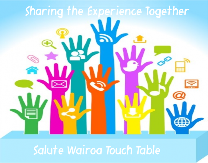 Salute Wairoa Touch Table » Wairoa Centennial Library.
