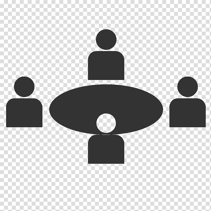 Meeting Icon, Table, Round Table, Icon Design, Academic.