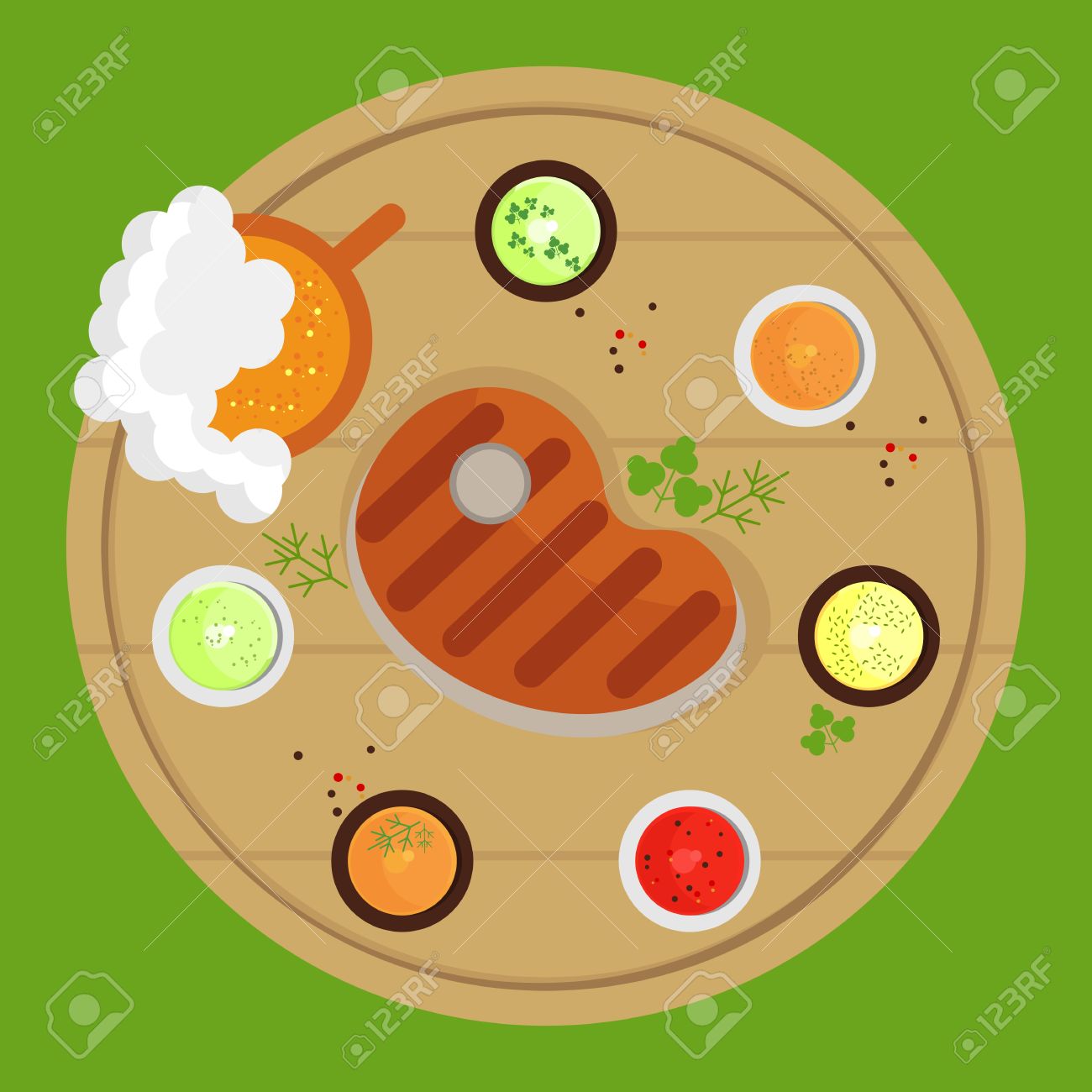 457 Grill Top Stock Vector Illustration And Royalty Free Grill Top.