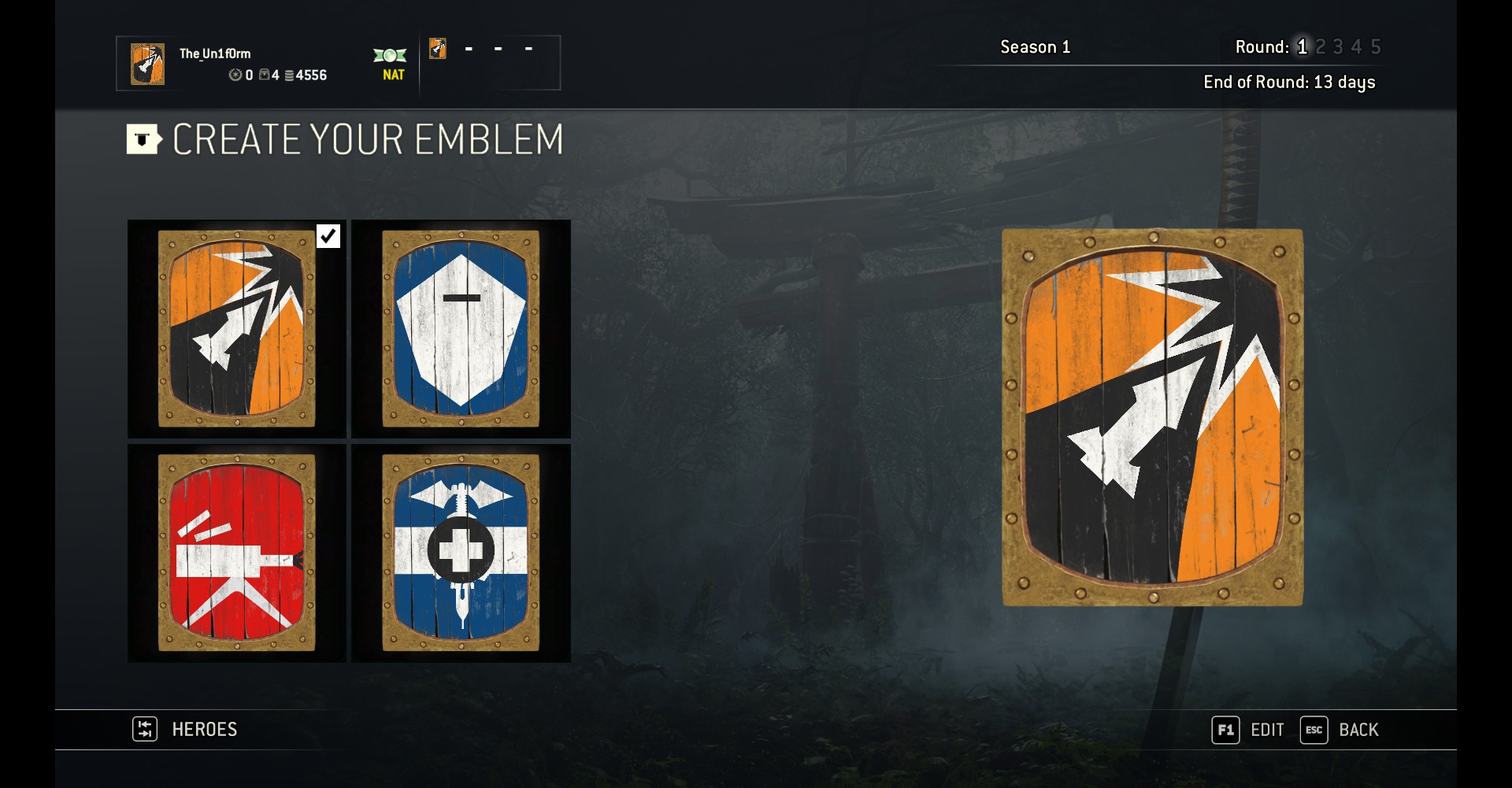To the guy with Tachanka emblem in For Honor; here\'s my.
