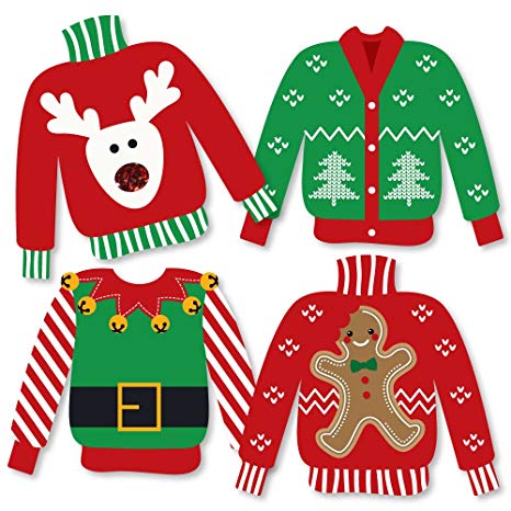 ugly christmas sweater day clipart 10 free Cliparts | Download images ...