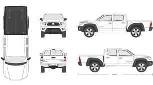 Tacoma clipart - Clipground side truck camper wiring diagram 