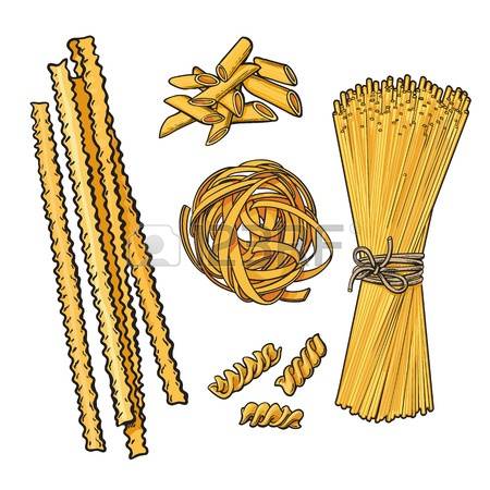 5,229 Italian Pasta Stock Vector Illustration And Royalty Free.