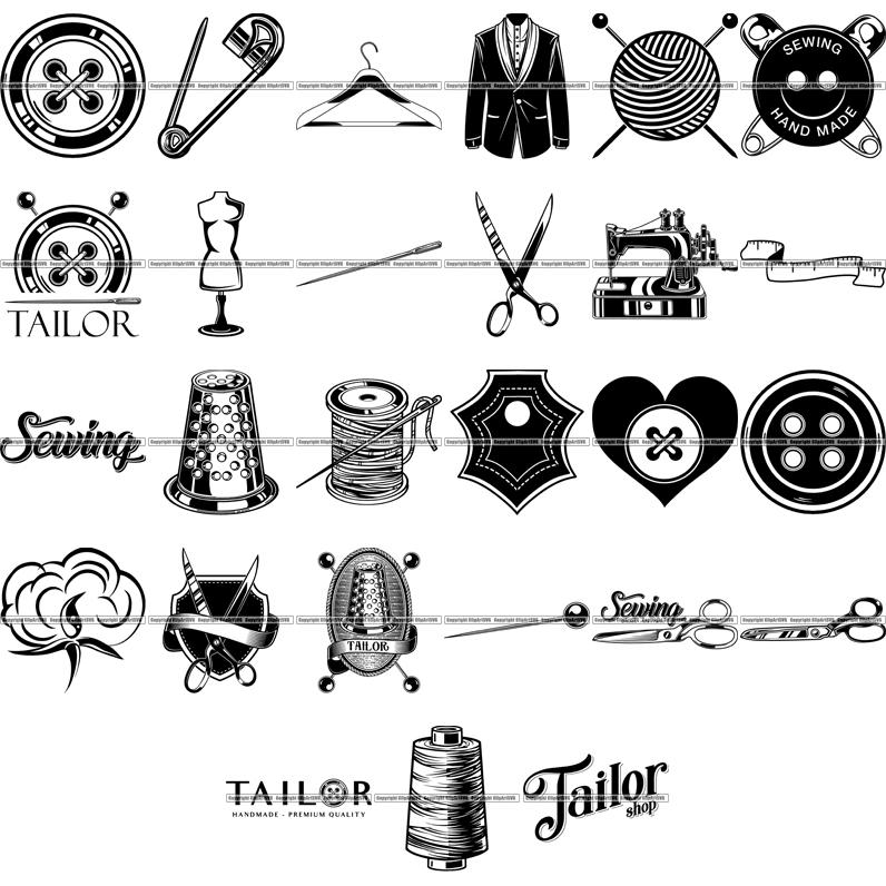 tailor clipart black and white 10 free Cliparts | Download images on ...