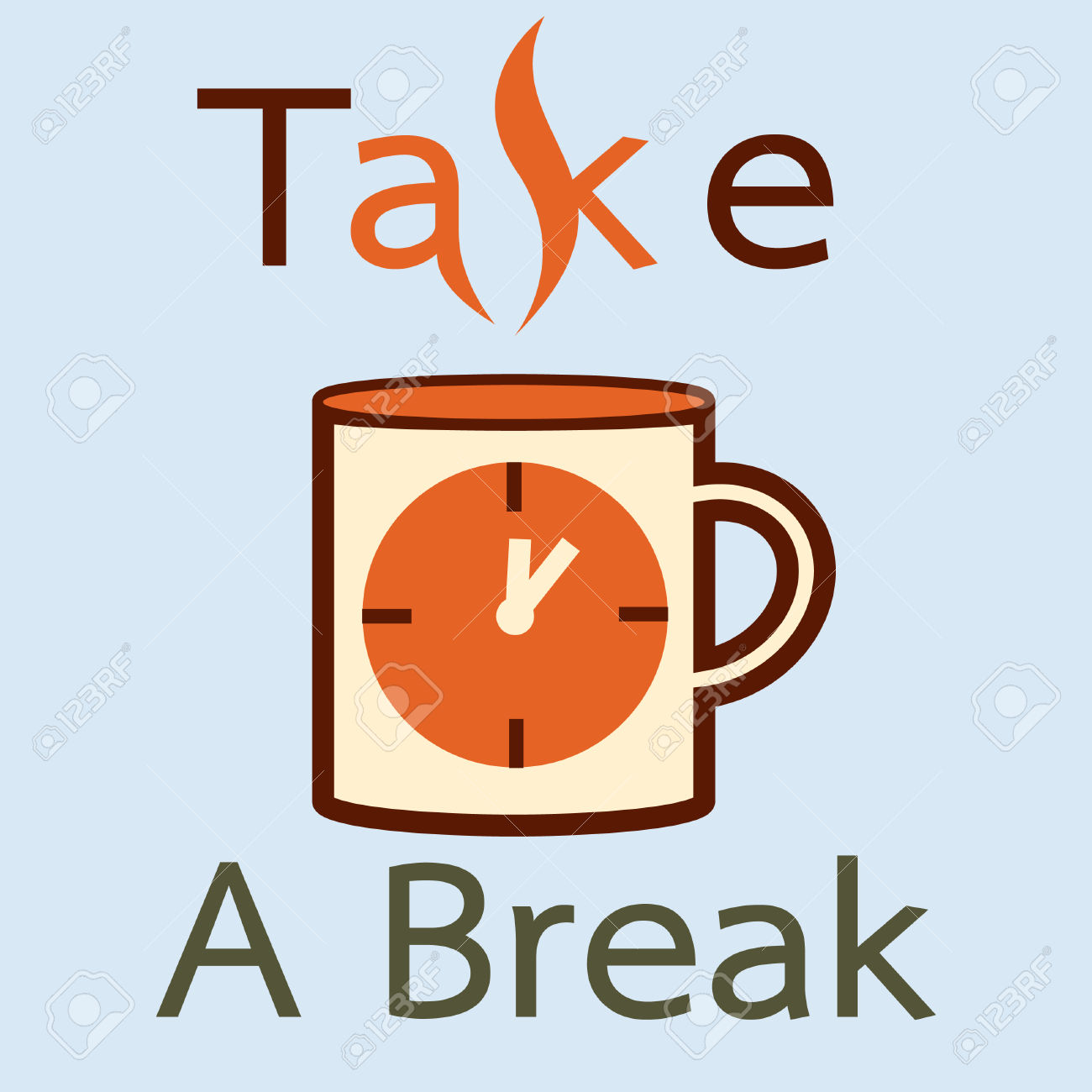 9,416 Break Time Stock Illustrations, Cliparts And Royalty Free.