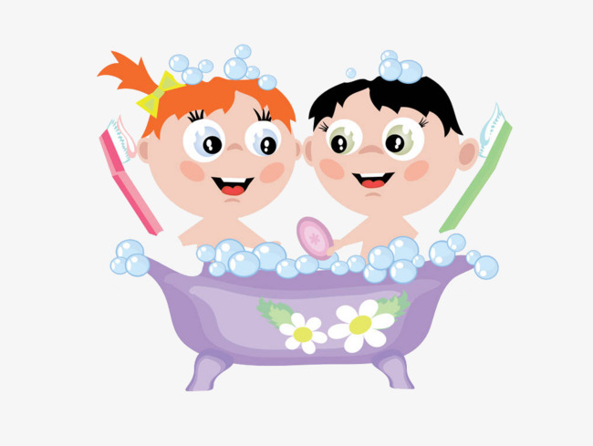 Child Taking A Shower Bath PNG Transparent Child Taking A.