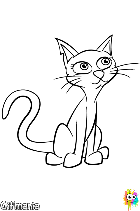 tall skinny cat clipart cat 10 free Cliparts | Download ...