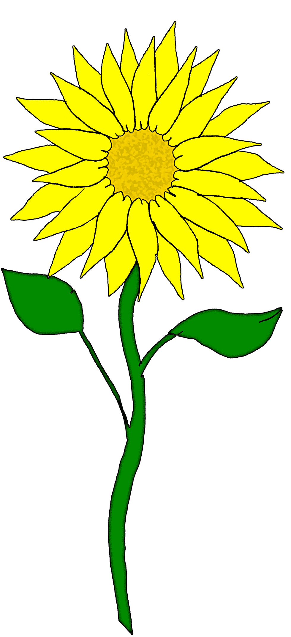 Free Free 110 Printable Sunflower Clipart Free SVG PNG EPS DXF File