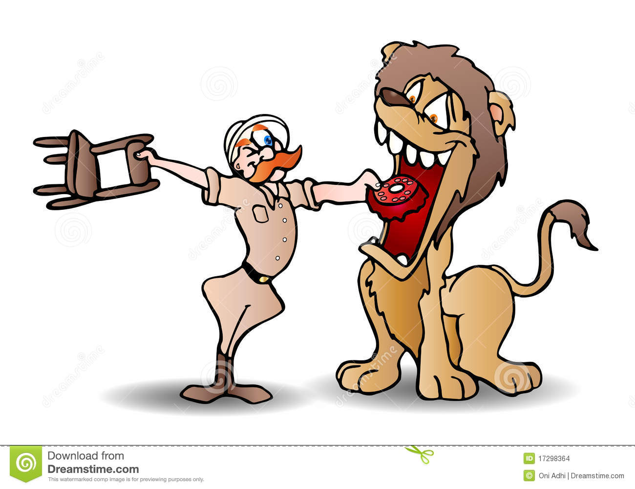 Images: Circus Lion Tamer Clipart.