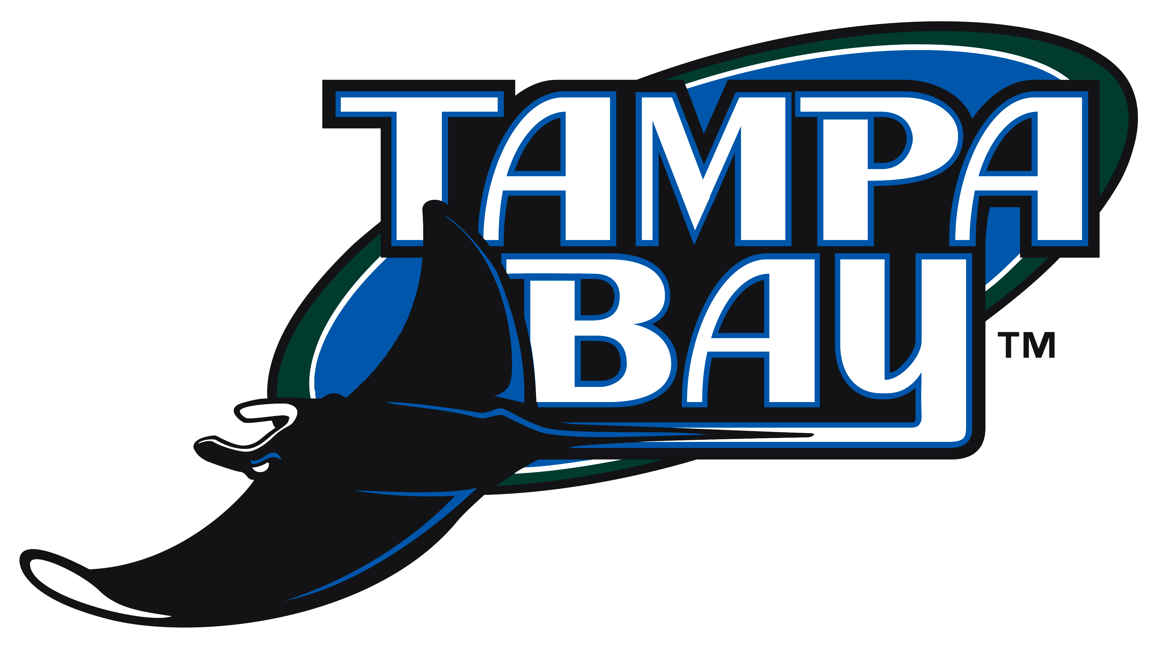 Tampa Bay Rays Logos.