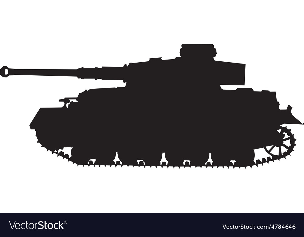 military tank silhouette images