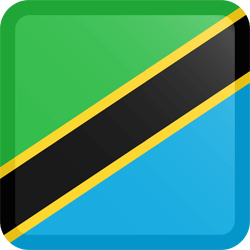 Tanzania flag clipart.