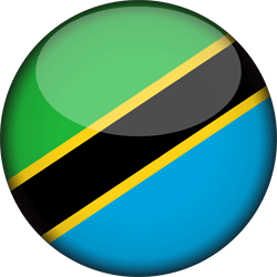 Tanzania flag clipart.