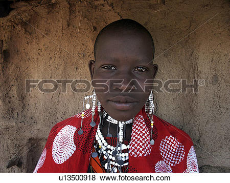 Pictures of moita, girl, masai, tanzania, person, people u13500918.