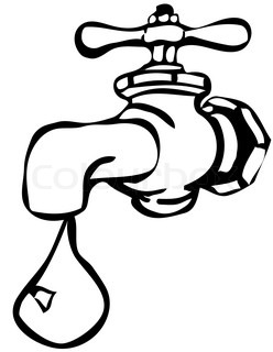 Water tap clipart black and white 2 » Clipart Station.