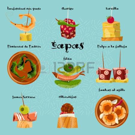 167 Tapas Stock Illustrations, Cliparts And Royalty Free Tapas Vectors.