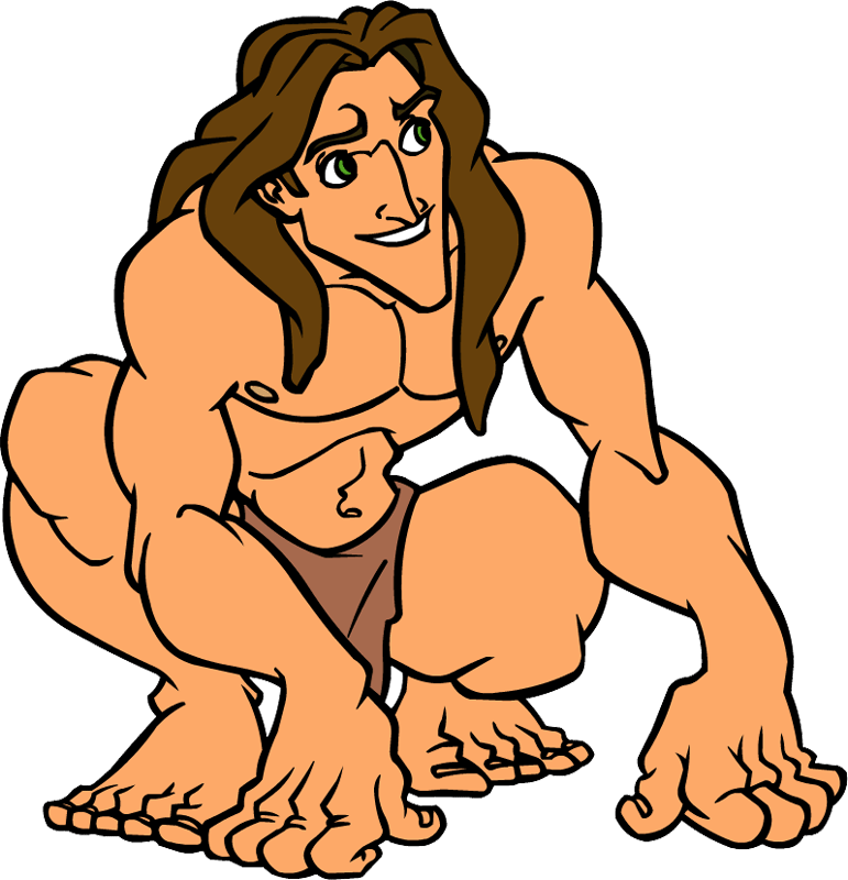 Disney Tarzan Dad Clipart.