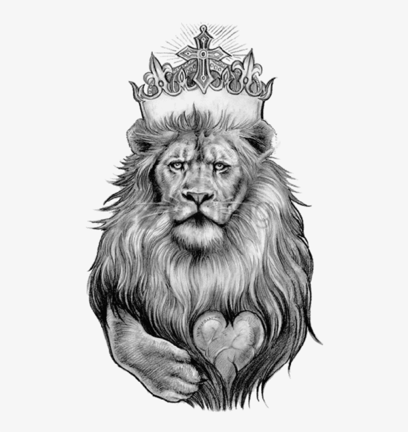 Lion Tattoo Png Clipart.