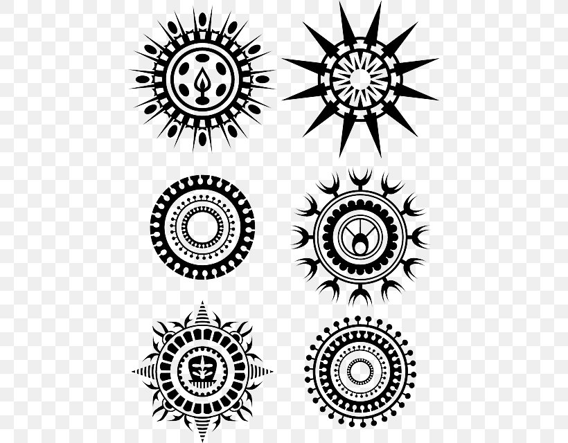 Tattoo Polynesia Circle Clip Art, PNG, 451x640px, Tattoo.