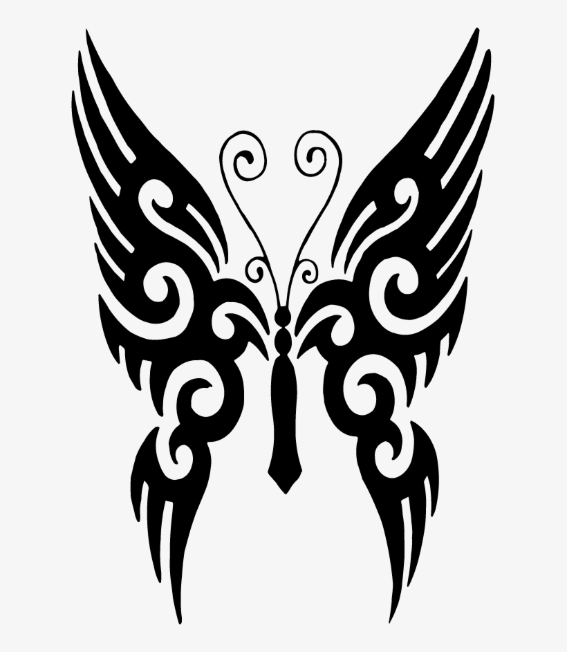 Butterfly Tattoo Designs Png Transparent Free Images.