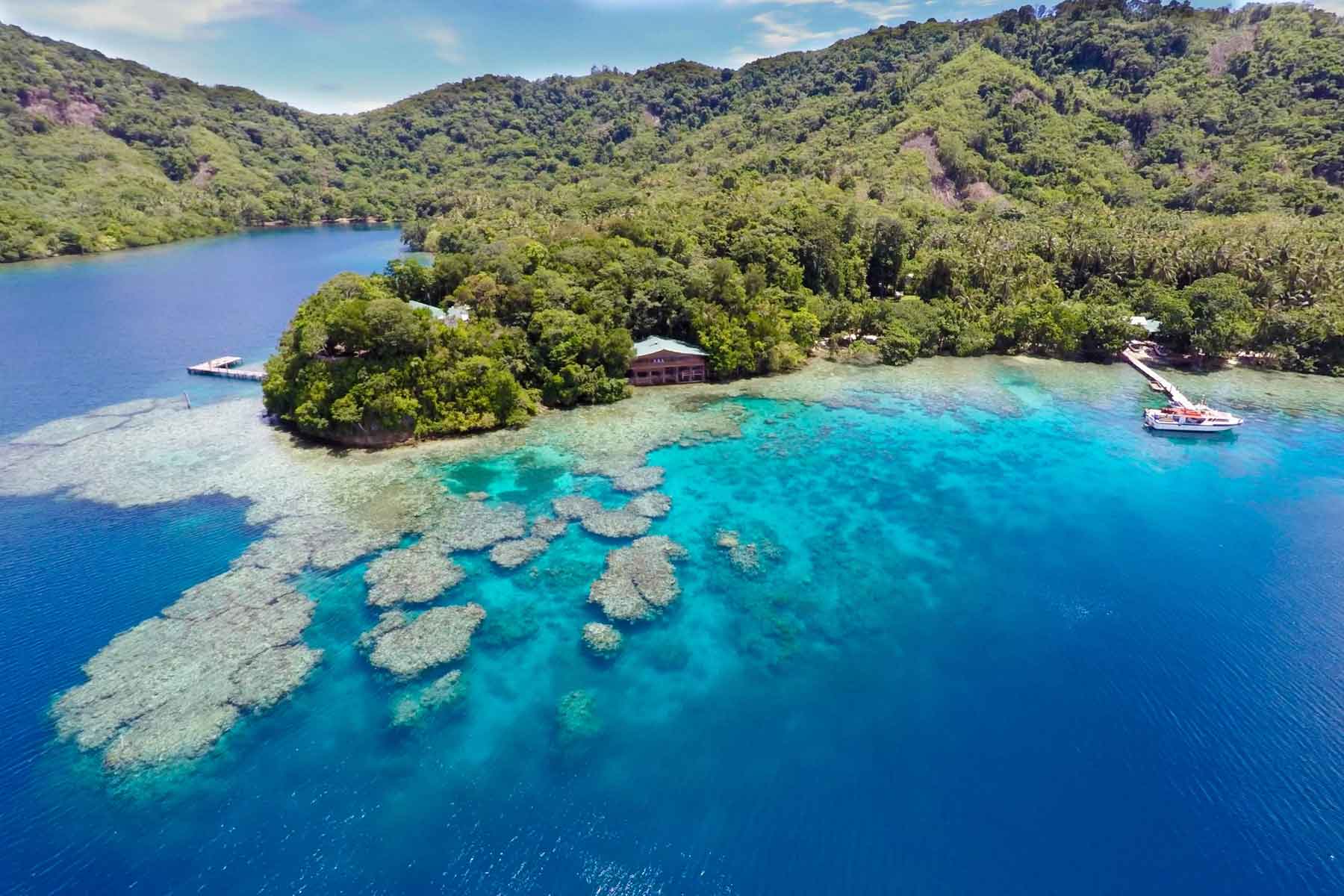 Tawali Resort in Milne Bay.