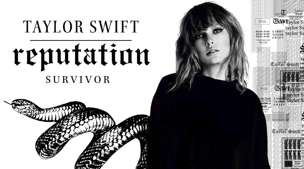 Taylor Swift Reputation Svg